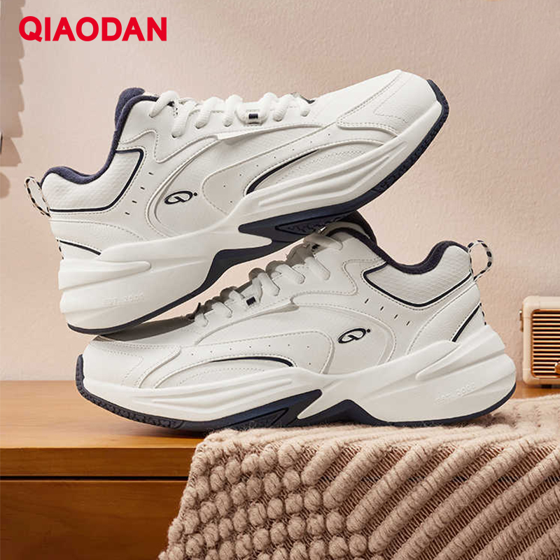Outdoor Sport Flooring - QIAODAN Fleece Lined Sport Shoes Winter
