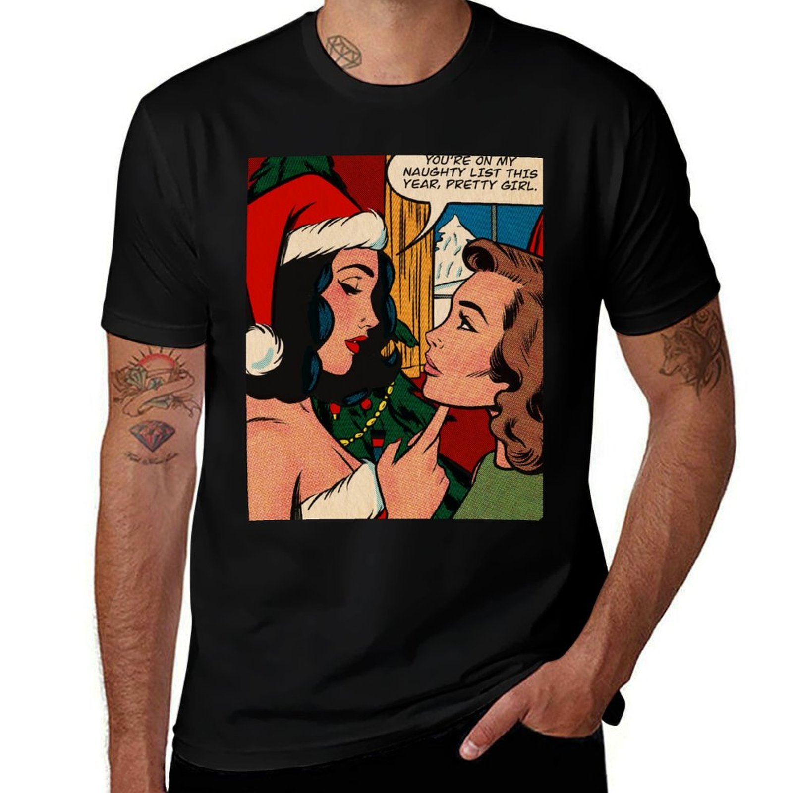 Naughty list T-Shirt Outdoor A - Outdoor Sports List ulasan dan harga