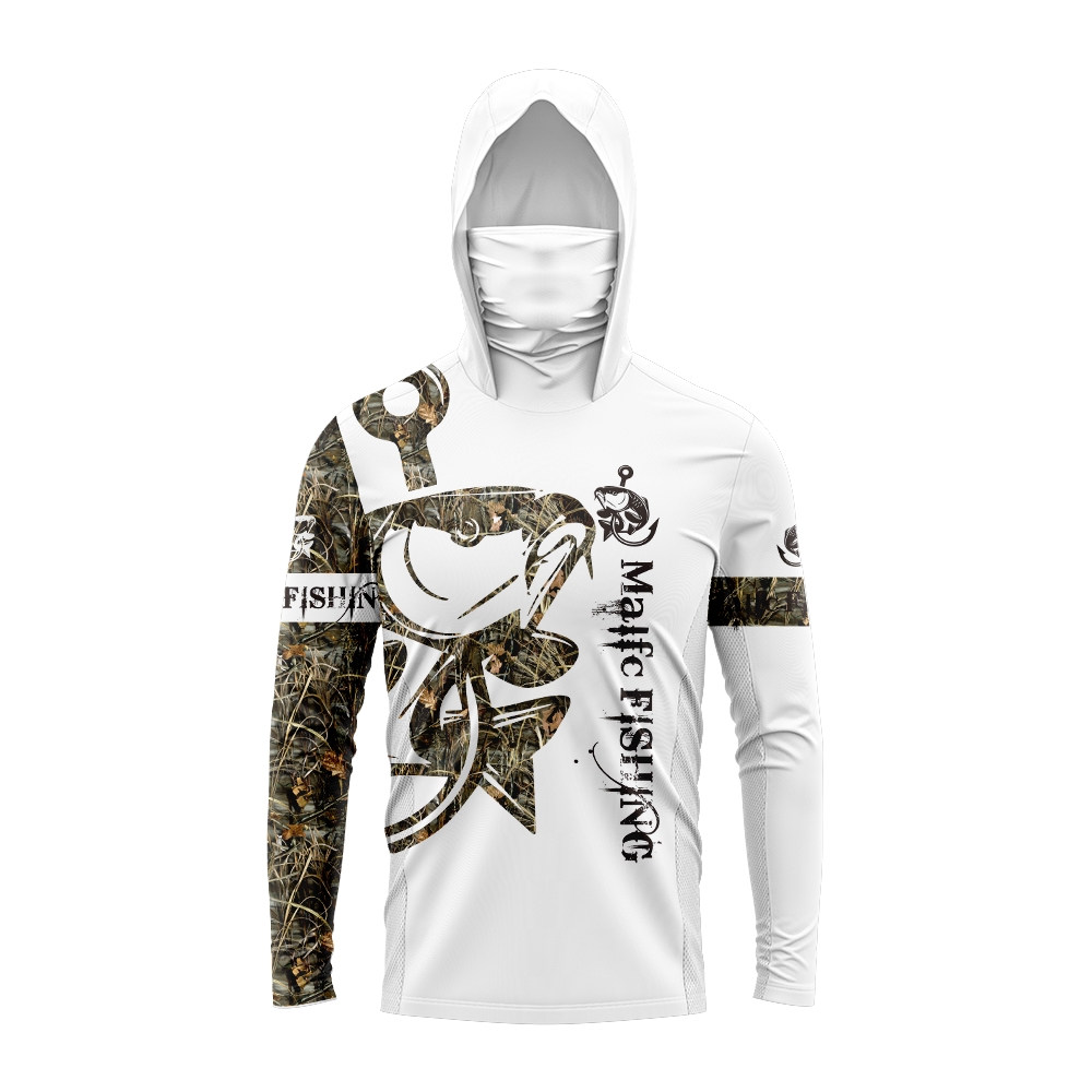 Men Bass Fish Print Fishing Ho - Outdoor Sports ulasan dan harga