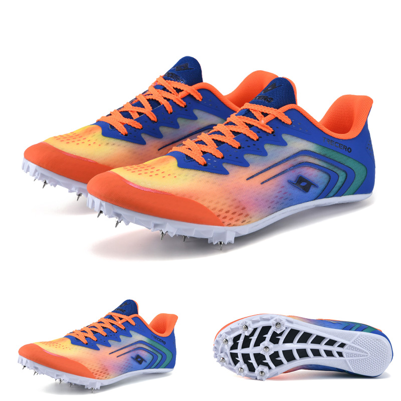 New Men Track Field Shoes Spik - Outdoor Sport Flooring ulasan dan harga