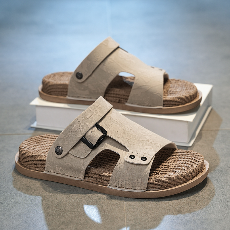 Men's slide casual Sandals sum - Outdoor Sports Shoes ulasan dan harga