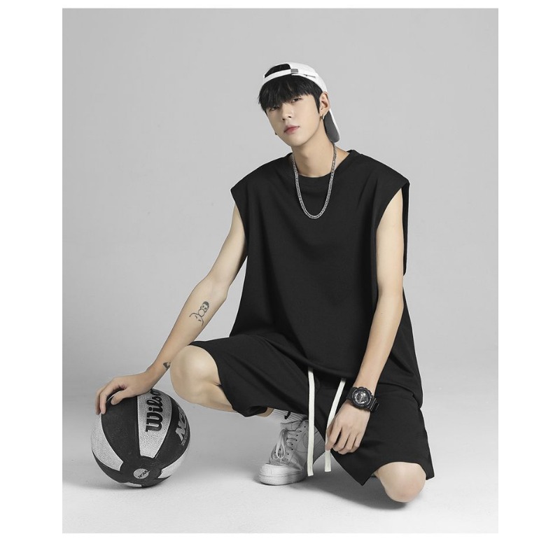 Street Hip Hop Men Ice Silk Qu - Outdoor Sports ulasan dan harga