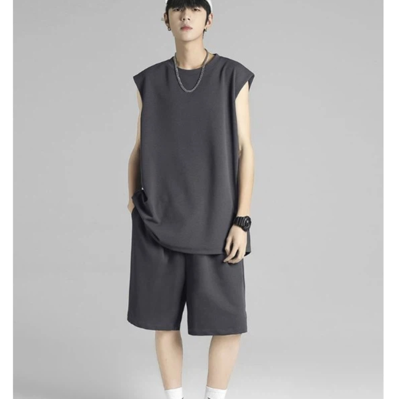 Street Hip Hop Men Ice Silk Qu - Outdoor Sports ulasan dan harga