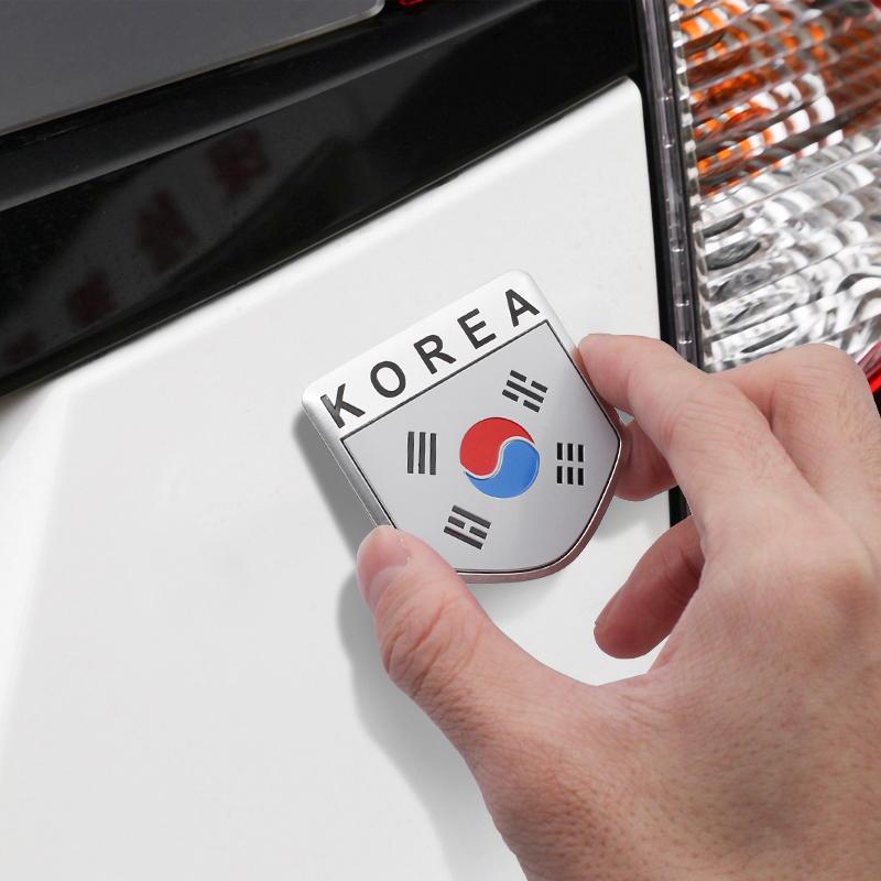 3D Aluminum Styling Korea Kore - Outdoor Sport Logo ulasan dan harga