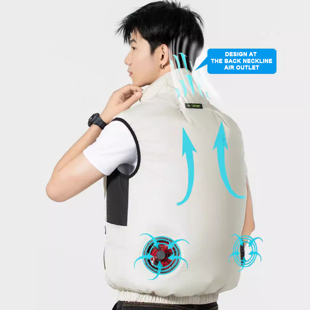 2025 Cooling Fan Vest Air Cond - Outdoor Sport Jacket Women'S ulasan dan harga