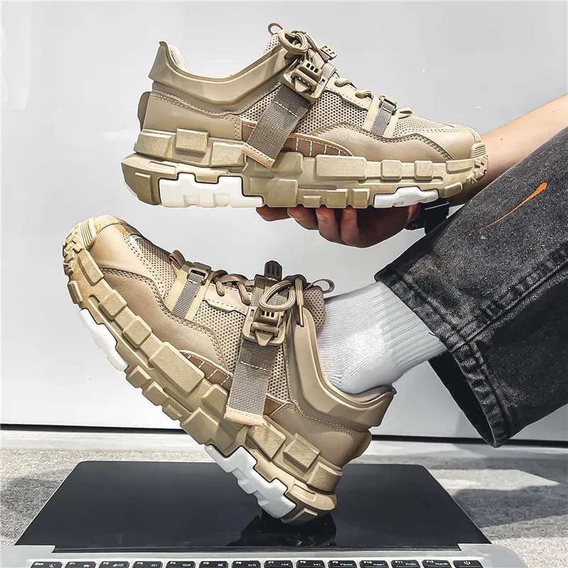 Men Sneakers Plus Size Sports  - Outdoor Sport Flooring ulasan dan harga