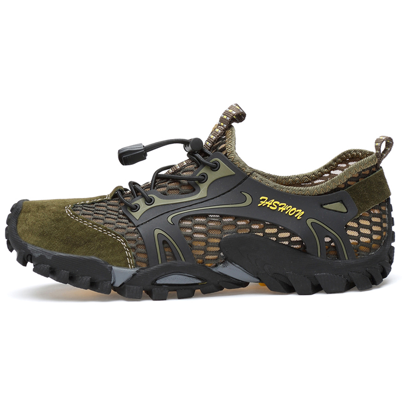 Summer Breathable Men Hiking S - Climbing Shoe Beginner ulasan dan harga
