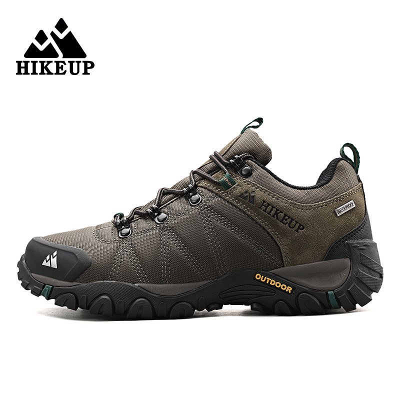 HIKEUP Non-slip Men Hiking Sho - Climbing Shoe Beginner ulasan dan harga