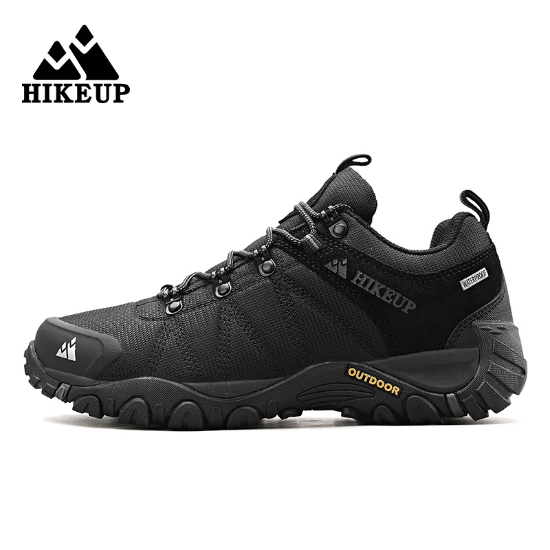 HIKEUP Non-slip Men Hiking Sho - Climbing Shoe Beginner ulasan dan harga